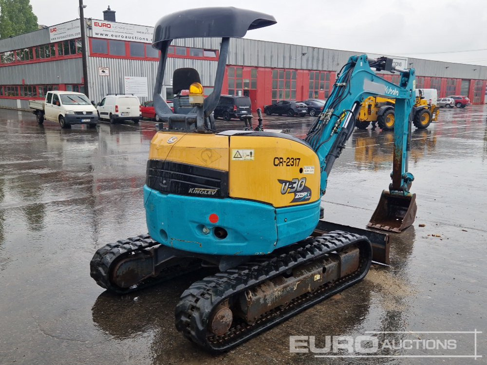 Kubota U30-5 - Máy xúc mini: hình 5 Kubota U30-5 - Máy xúc mini: hình 5