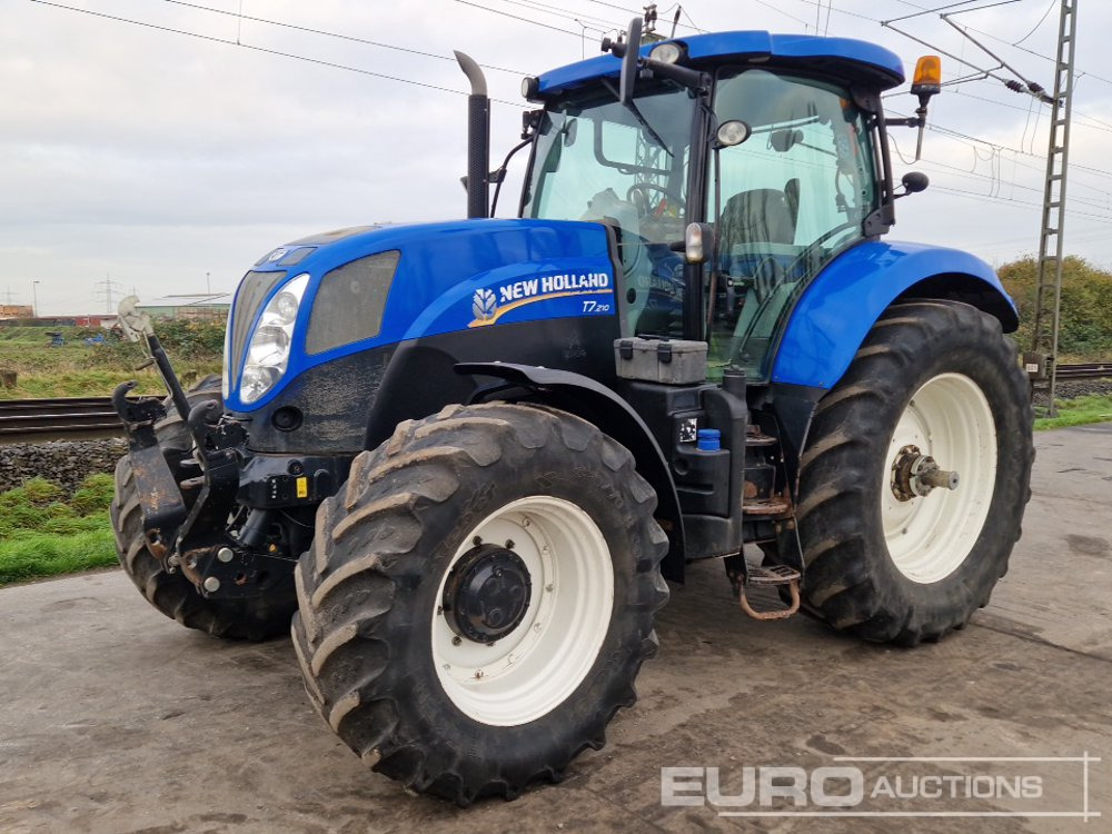 New Holland T7.210 - Máy cày: hình 1 New Holland T7.210 - Máy cày: hình 1