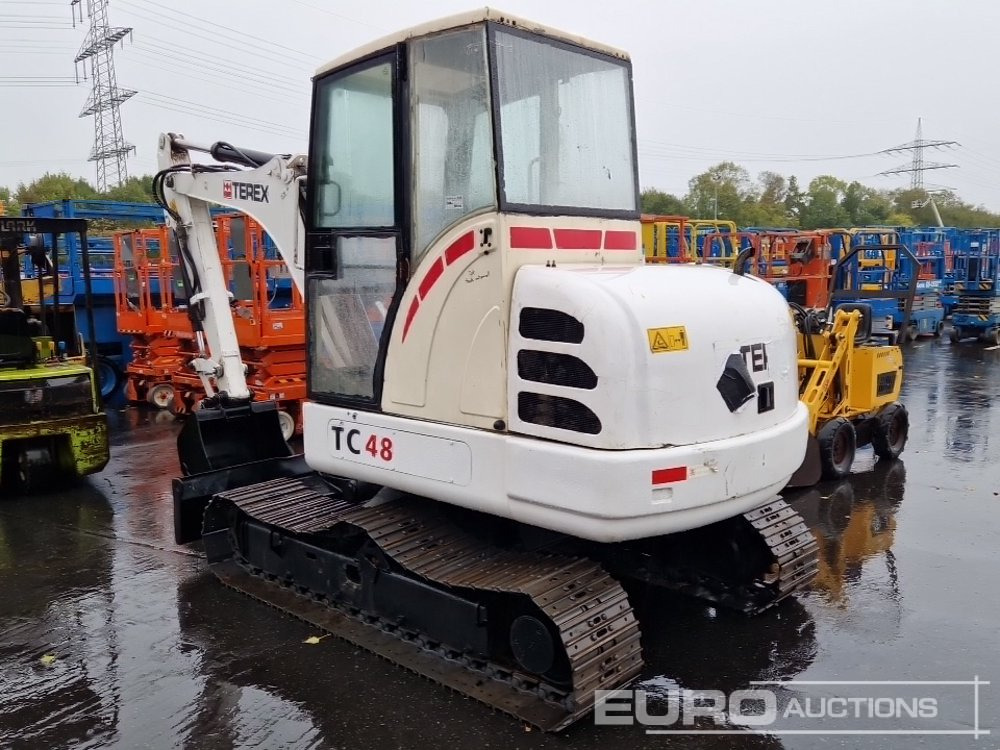 Terex TC48 - Máy xúc mini: hình 3 Terex TC48 - Máy xúc mini: hình 3