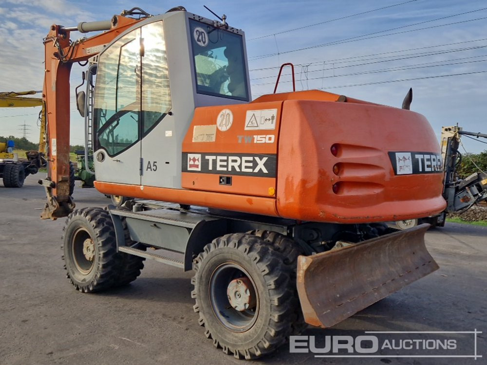 Terex TW150 - Máy xúc bánh lốp: hình 3 Terex TW150 - Máy xúc bánh lốp: hình 3