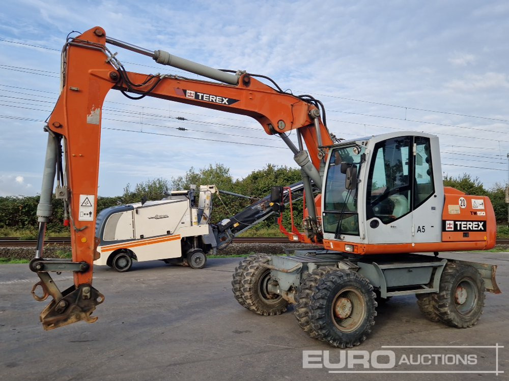 Terex TW150 - Máy xúc bánh lốp: hình 1 Terex TW150 - Máy xúc bánh lốp: hình 1