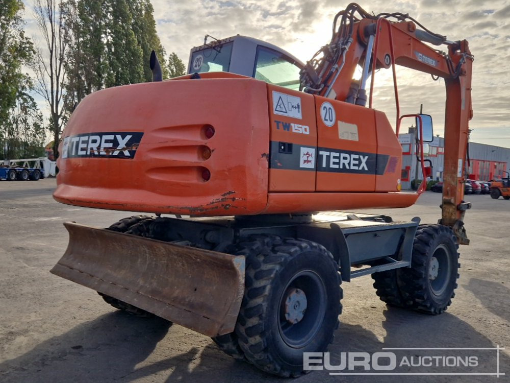 Terex TW150 - Máy xúc bánh lốp: hình 5 Terex TW150 - Máy xúc bánh lốp: hình 5