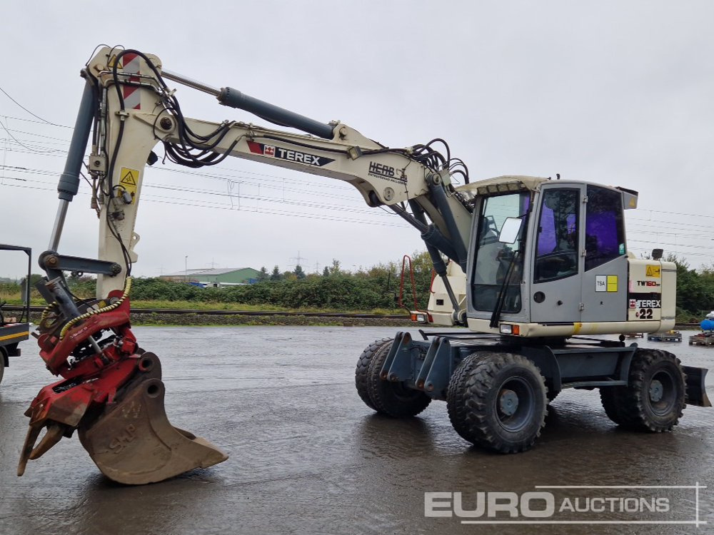 Terex TW160SR - Máy xúc bánh lốp: hình 1 Terex TW160SR - Máy xúc bánh lốp: hình 1