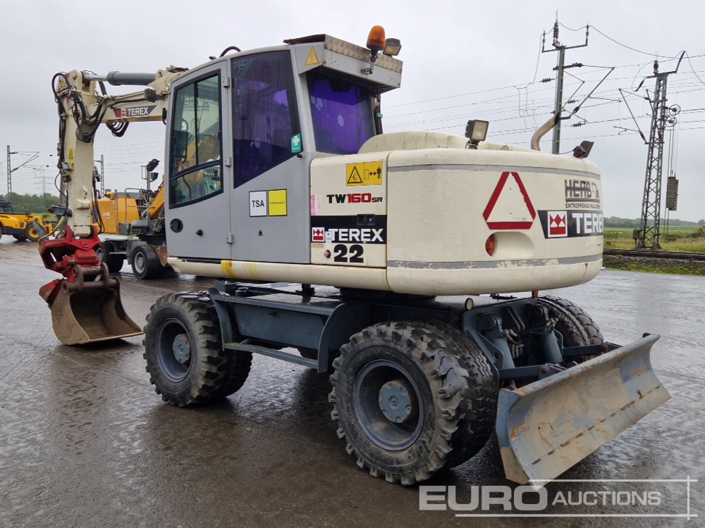Terex TW160SR - Máy xúc bánh lốp: hình 3 Terex TW160SR - Máy xúc bánh lốp: hình 3