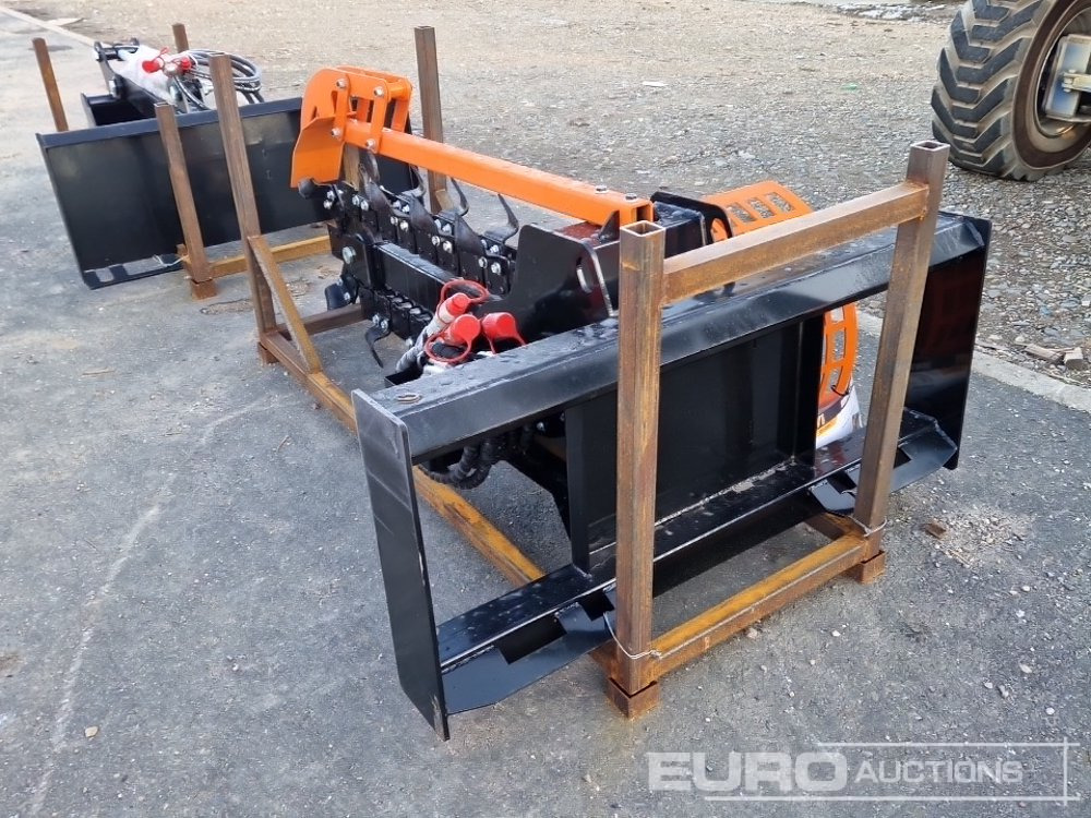 Unused 2025 GIYI Trencher to suit Skidsteer Loader - Thiết bị xử lý vật liệu: hình 1 Unused 2025 GIYI Trencher to suit Skidsteer Loader - Thiết bị xử lý vật liệu: hình 1