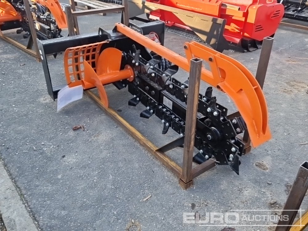 Unused 2025 GIYI Trencher to suit Skidsteer Loader - Thiết bị xử lý vật liệu: hình 3 Unused 2025 GIYI Trencher to suit Skidsteer Loader - Thiết bị xử lý vật liệu: hình 3
