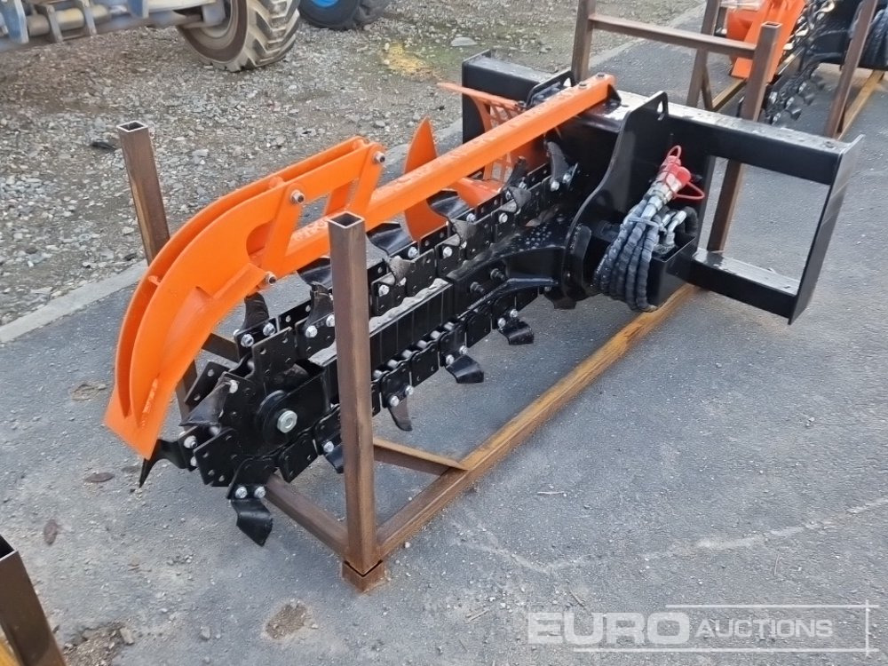 Unused 2025 GIYI Trencher to suit Skidsteer Loader - Thiết bị xử lý vật liệu: hình 4 Unused 2025 GIYI Trencher to suit Skidsteer Loader - Thiết bị xử lý vật liệu: hình 4