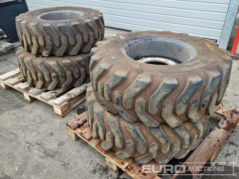 Tyres on Rims to suit Manitou 160ATJ (4 of) - Lốp: hình 2 Tyres on Rims to suit Manitou 160ATJ (4 of) - Lốp: hình 2