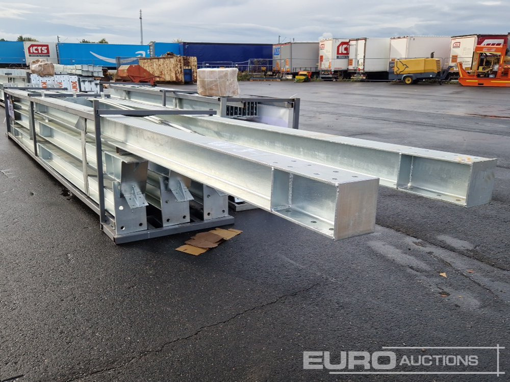 Unused 2025 KMY Industrial 10x10x6.3m Galvanized Steel Framed Building - Container xây dựng: hình 3 Unused 2025 KMY Industrial 10x10x6.3m Galvanized Steel Framed Building - Container xây dựng: hình 3