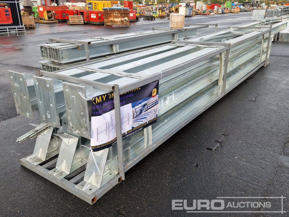 Unused 2025 KMY Industrial 10x10x6.3m Galvanized Steel Framed Building - Container xây dựng: hình 2 Unused 2025 KMY Industrial 10x10x6.3m Galvanized Steel Framed Building - Container xây dựng: hình 2