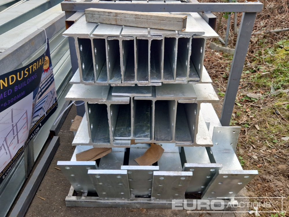 Unused 2025 KMY Industrial 10x10x6.3m Galvanized Steel Framed Building - Container xây dựng: hình 5 Unused 2025 KMY Industrial 10x10x6.3m Galvanized Steel Framed Building - Container xây dựng: hình 5