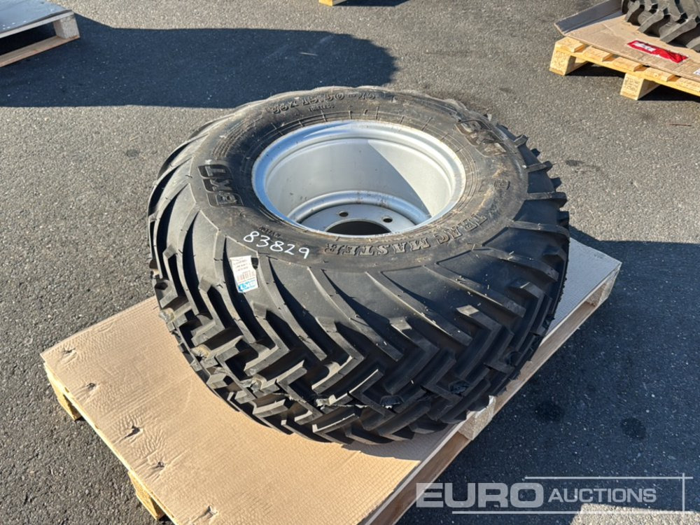 Unused BKT 33x15.50-15 Tyre & Rim (1 of) - Lốp: hình 1 Unused BKT 33x15.50-15 Tyre & Rim (1 of) - Lốp: hình 1