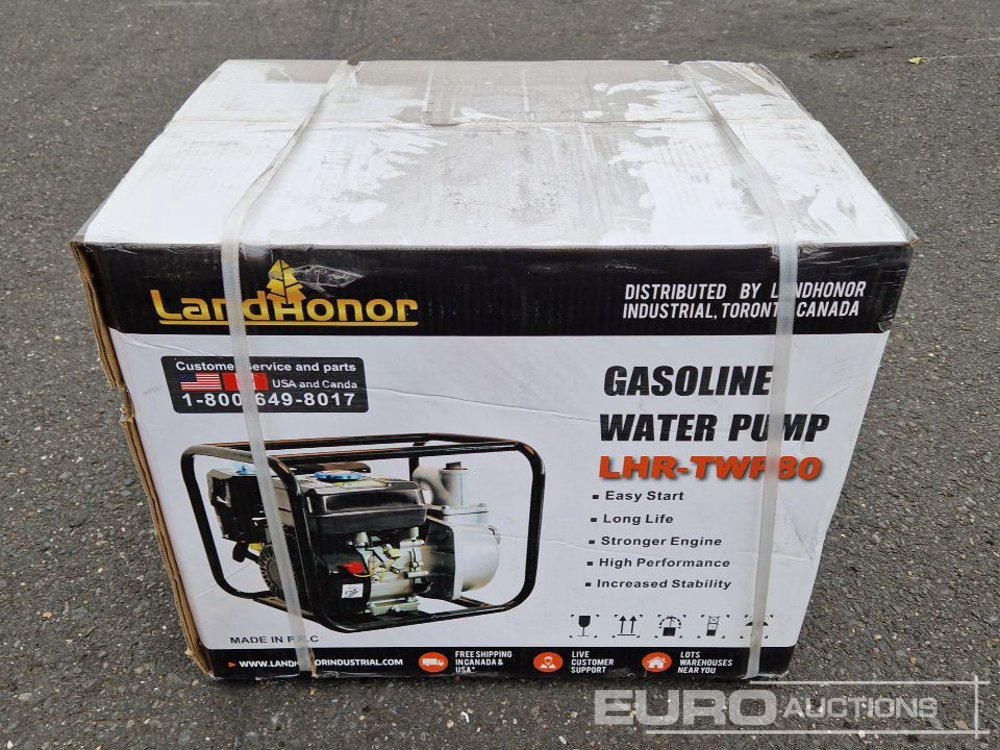 Unused LHR-TWP80 3" Semi Trash Water Pump - Bơm nước: hình 2 Unused LHR-TWP80 3" Semi Trash Water Pump - Bơm nước: hình 2