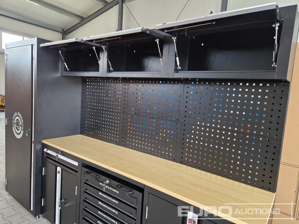 Unused TOOL UNION Mechanic's Kitchen Workbench incl. Tool Trolley & Tools - Trang thiết bị xây dựng: hình 5 Unused TOOL UNION Mechanic's Kitchen Workbench incl. Tool Trolley & Tools - Trang thiết bị xây dựng: hình 5