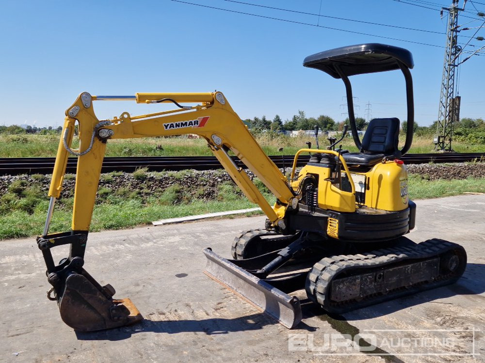 Yanmar ViO20-1 - Máy xúc mini: hình 1 Yanmar ViO20-1 - Máy xúc mini: hình 1