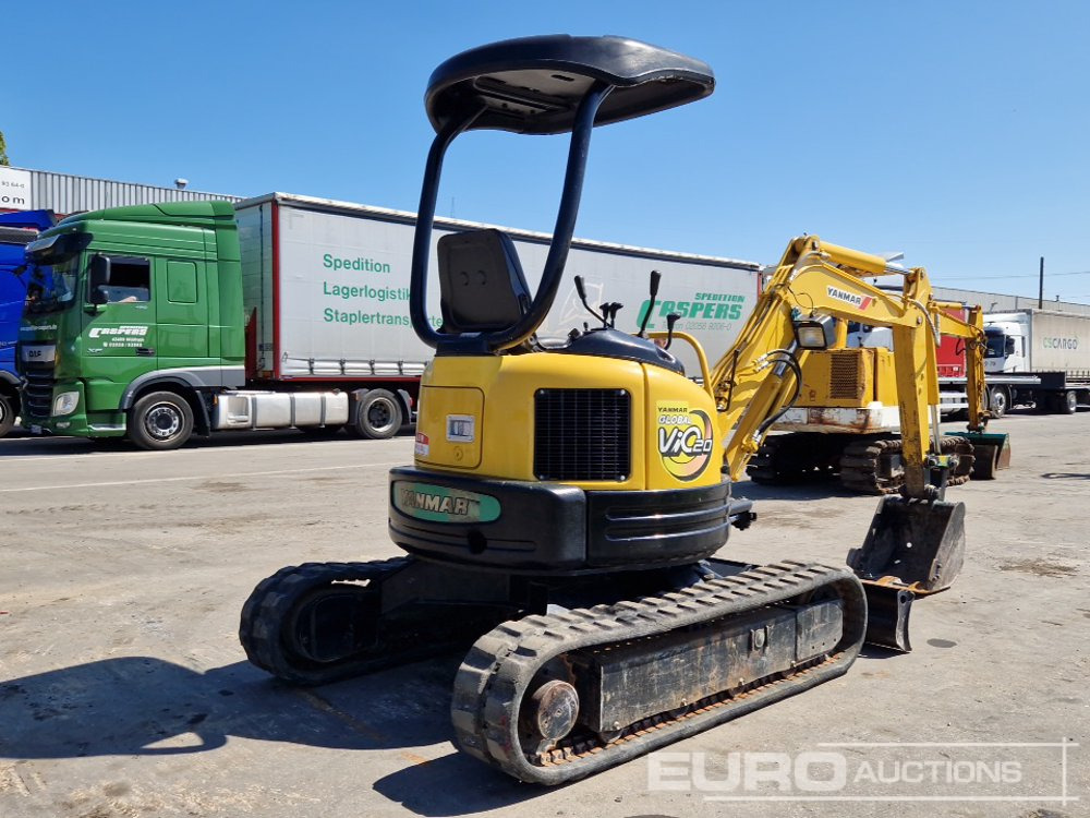 Yanmar ViO20-1 - Máy xúc mini: hình 5 Yanmar ViO20-1 - Máy xúc mini: hình 5