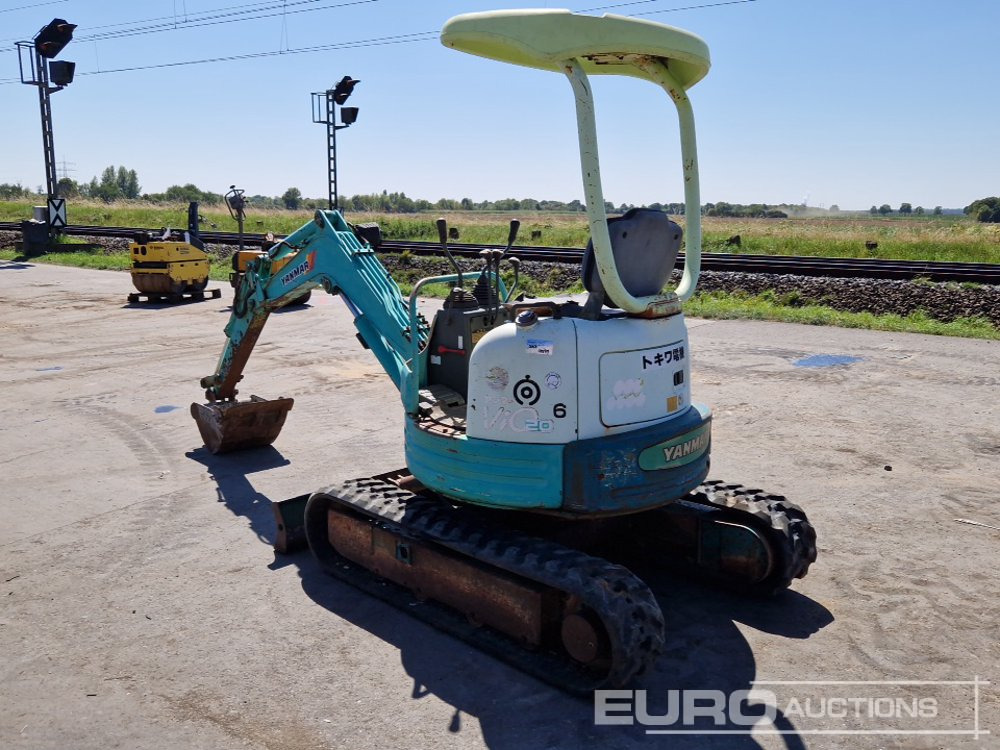 Yanmar ViO20 - Máy xúc mini: hình 3 Yanmar ViO20 - Máy xúc mini: hình 3