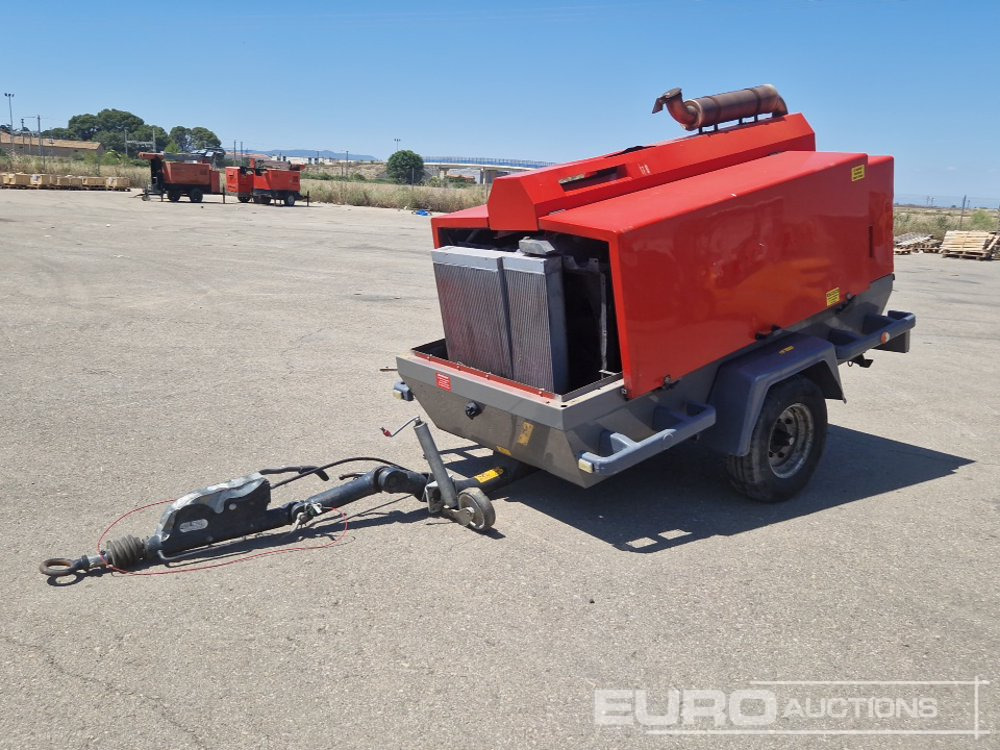 2011 Atlas Copco XAHS186DD 375CFM - Máy nén khí: hình 1 2011 Atlas Copco XAHS186DD 375CFM - Máy nén khí: hình 1