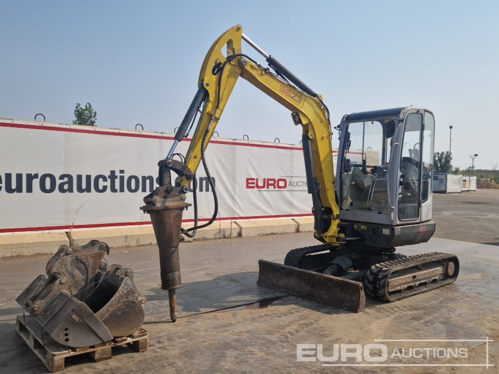 2011 Wacker Neuson 38Z3 - Máy xúc mini: hình 1 2011 Wacker Neuson 38Z3 - Máy xúc mini: hình 1