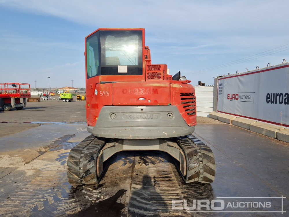 2012 Yanmar ViO80-U - Máy xúc mini: hình 4 2012 Yanmar ViO80-U - Máy xúc mini: hình 4
