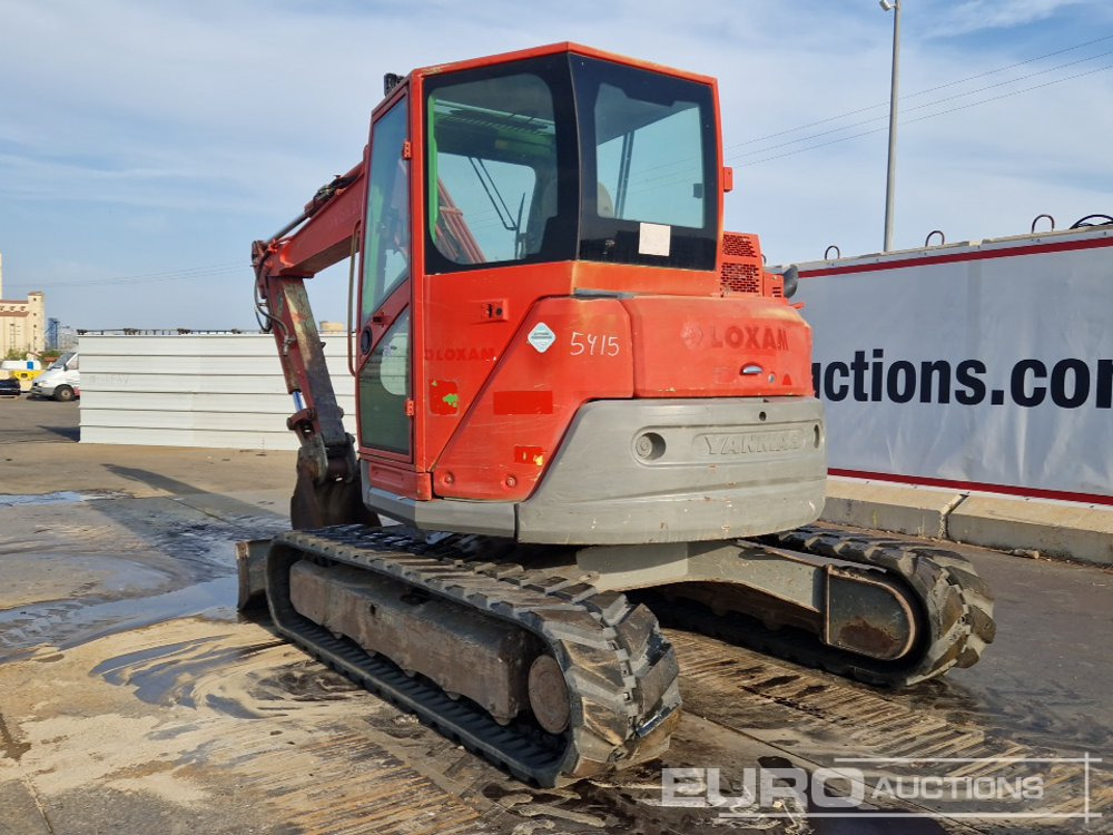 2012 Yanmar ViO80-U - Máy xúc mini: hình 3 2012 Yanmar ViO80-U - Máy xúc mini: hình 3
