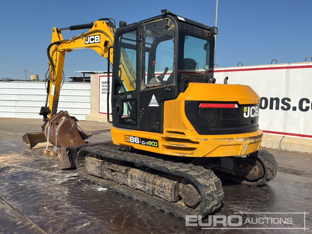 2015 JCB 86C-1 ECO - Máy xúc mini: hình 3 2015 JCB 86C-1 ECO - Máy xúc mini: hình 3
