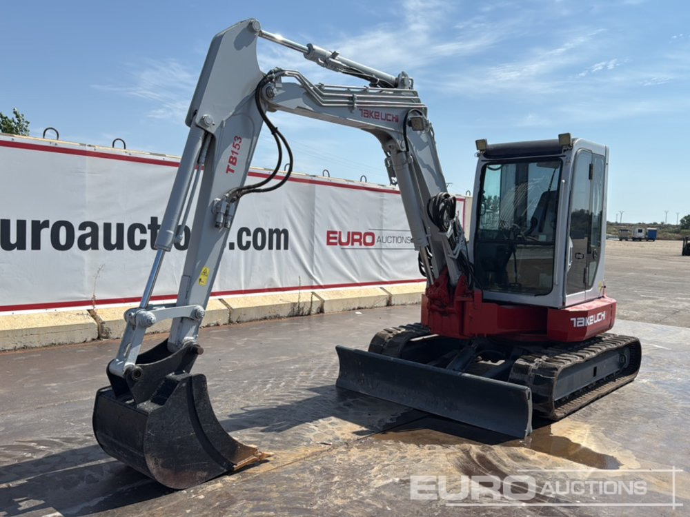 2015 Takeuchi TB153FR - Máy xúc mini: hình 1 2015 Takeuchi TB153FR - Máy xúc mini: hình 1
