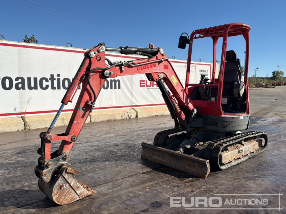 2016 Yanmar ViO25-4 - Máy xúc mini: hình 1 2016 Yanmar ViO25-4 - Máy xúc mini: hình 1