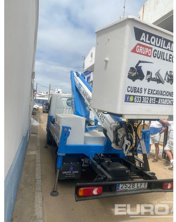 2019 SOCAGE 18T F24 E6 - Nền bục trên không gắn trên xe tải: hình 4 2019 SOCAGE 18T F24 E6 - Nền bục trên không gắn trên xe tải: hình 4