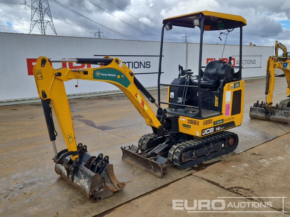2021 JCB 16C-1 T3 - Máy xúc mini: hình 1 2021 JCB 16C-1 T3 - Máy xúc mini: hình 1