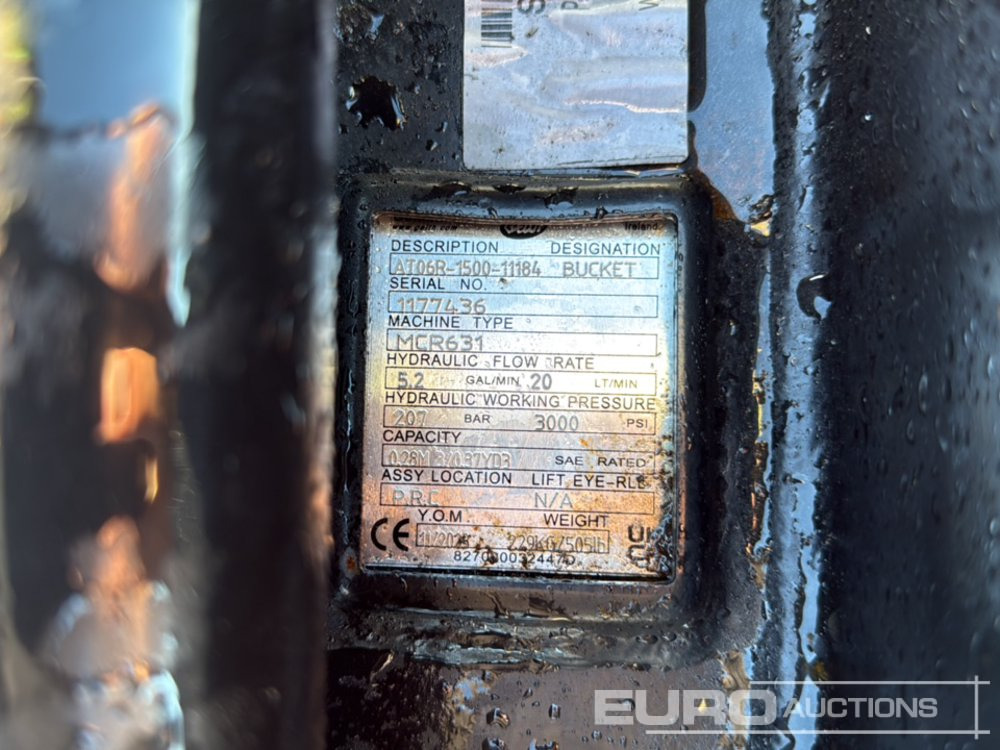 2023 Geith AT06R-1500-11184 - Gầu: hình 5 2023 Geith AT06R-1500-11184 - Gầu: hình 5