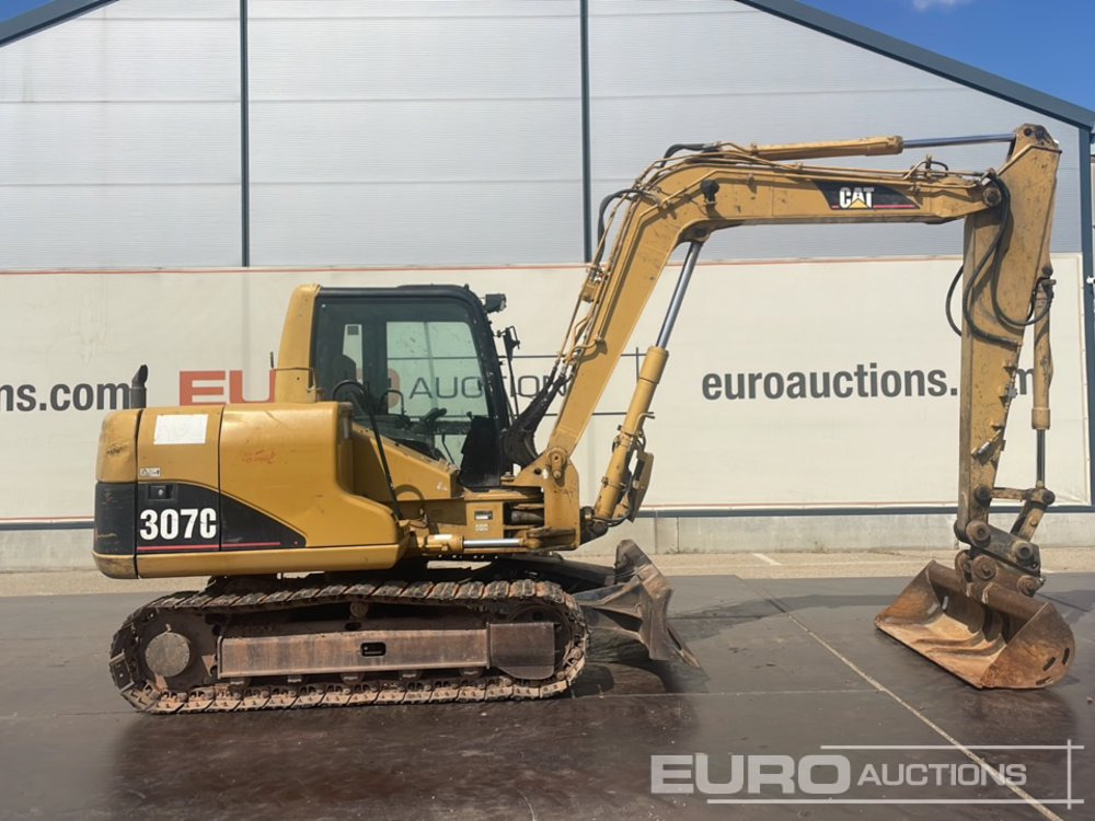 CAT 307C - Máy xúc mini: hình 5 CAT 307C - Máy xúc mini: hình 5