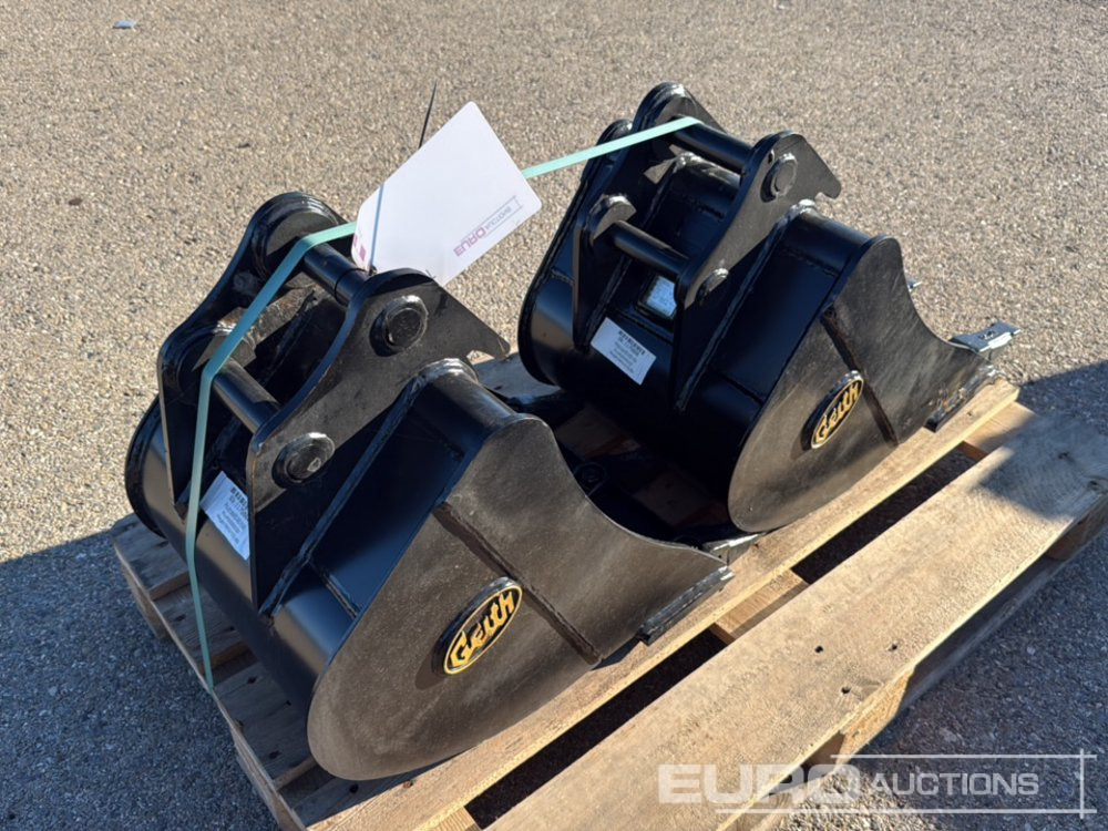 Geith Digging Bucket H03-0450-11404 to suit MCR1009 (S/Ns 1175044, 1175046) (2 of) - Gầu: hình 4 Geith Digging Bucket H03-0450-11404 to suit MCR1009 (S/Ns 1175044, 1175046) (2 of) - Gầu: hình 4
