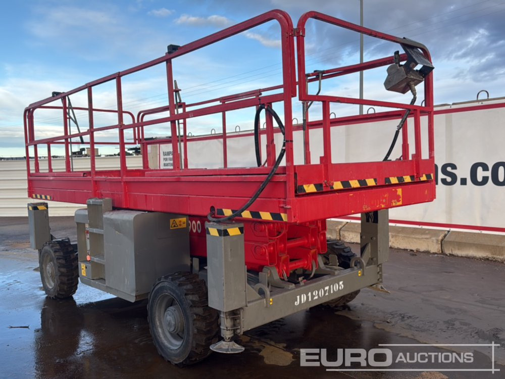 Haulotte H12SXL - Máy nâng người hình kéo: hình 3 Haulotte H12SXL - Máy nâng người hình kéo: hình 3