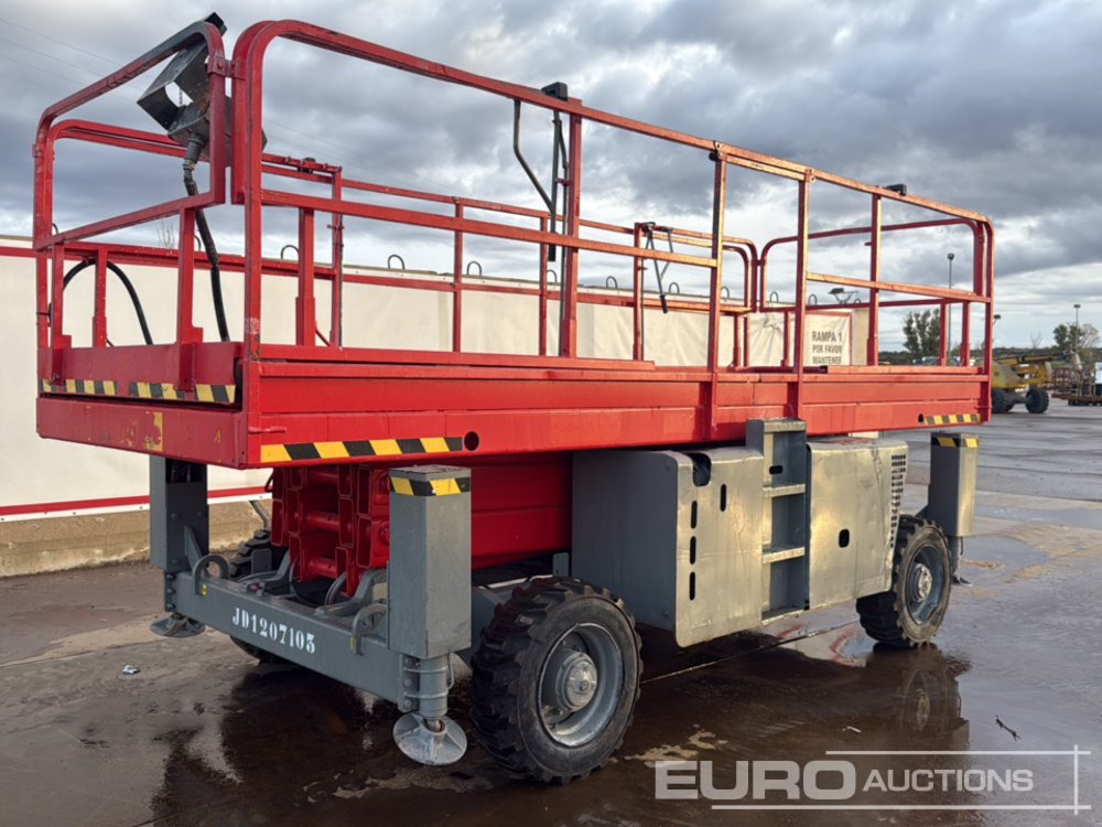 Haulotte H12SXL - Máy nâng người hình kéo: hình 5 Haulotte H12SXL - Máy nâng người hình kéo: hình 5