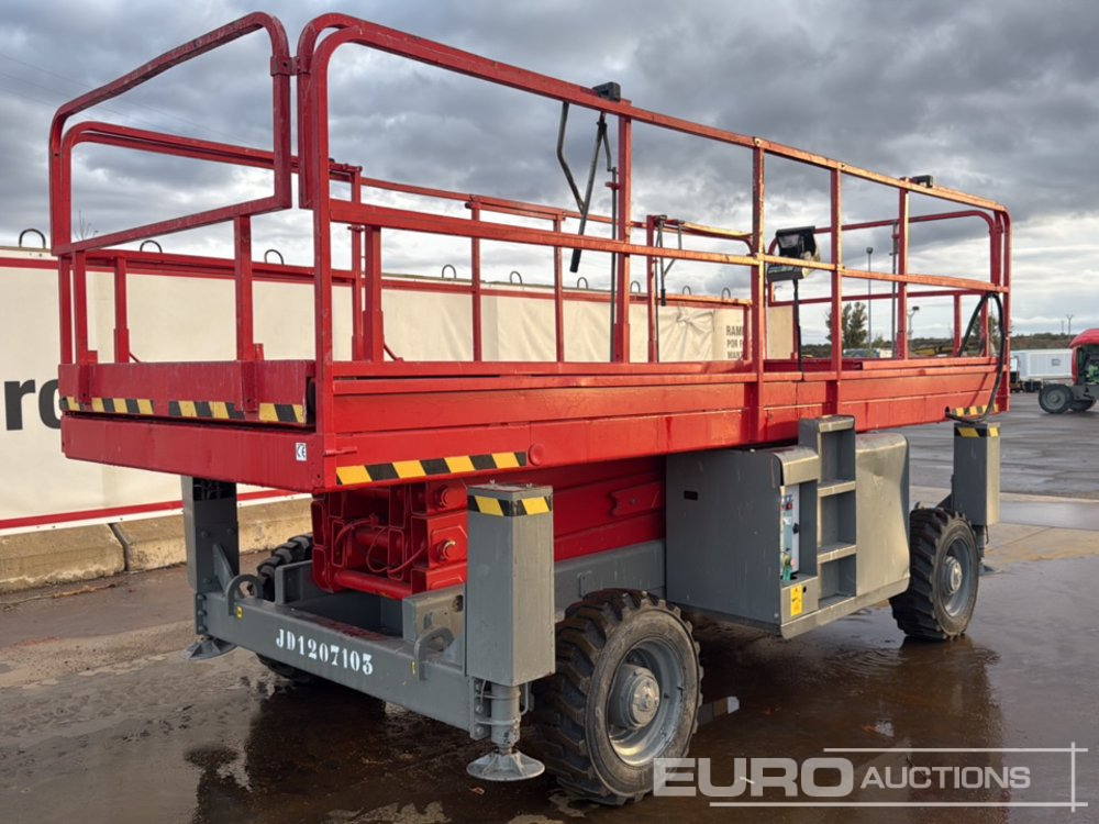 Haulotte H12SXL - Máy nâng người hình kéo: hình 1 Haulotte H12SXL - Máy nâng người hình kéo: hình 1