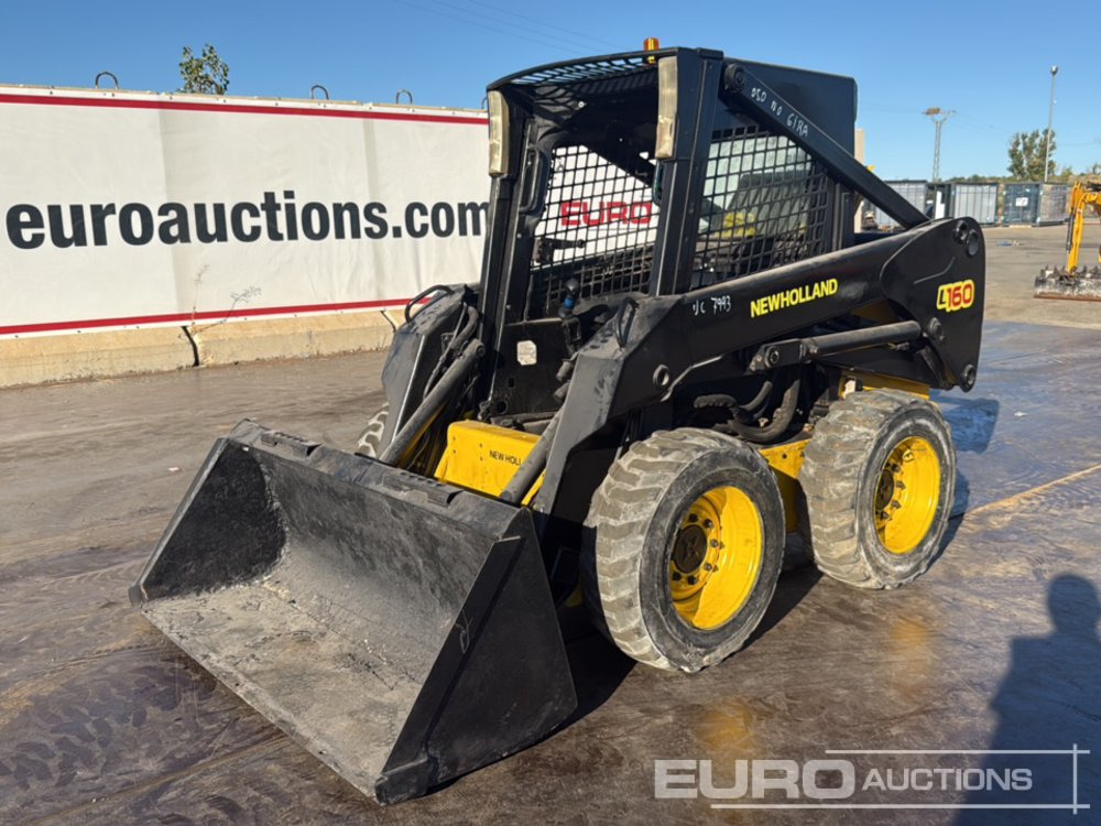 New Holland L160 - Máy xúc lật đa năng: hình 1 New Holland L160 - Máy xúc lật đa năng: hình 1