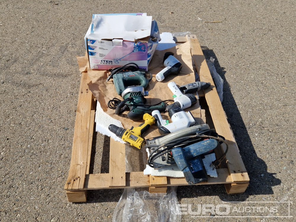Pallet of Various Power Tools - Trang thiết bị xây dựng: hình 4 Pallet of Various Power Tools - Trang thiết bị xây dựng: hình 4