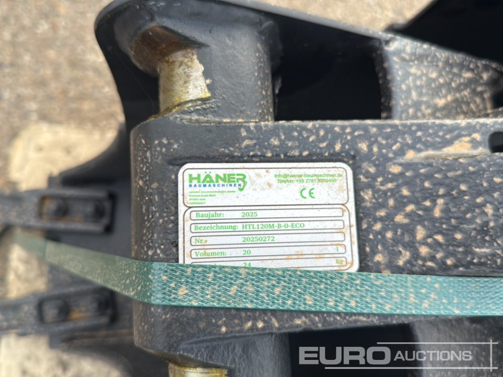 Unused Häner Bucket Package HTL160-Morin-M0 24" (600mm) Tilt Ditch Bucket S/N20250272, Digging Buckets HTL120-Morin-M0 12" (250mm) S/N20250210 and HTL140-Morin-M0 24" (600mm) to suit 1-2,5 ton mini ex - Gầu: hình 5 Unused Häner Bucket Package HTL160-Morin-M0 24" (600mm) Tilt Ditch Bucket S/N20250272, Digging Buckets HTL120-Morin-M0 12" (250mm) S/N20250210 and HTL140-Morin-M0 24" (600mm) to suit 1-2,5 ton mini ex - Gầu: hình 5