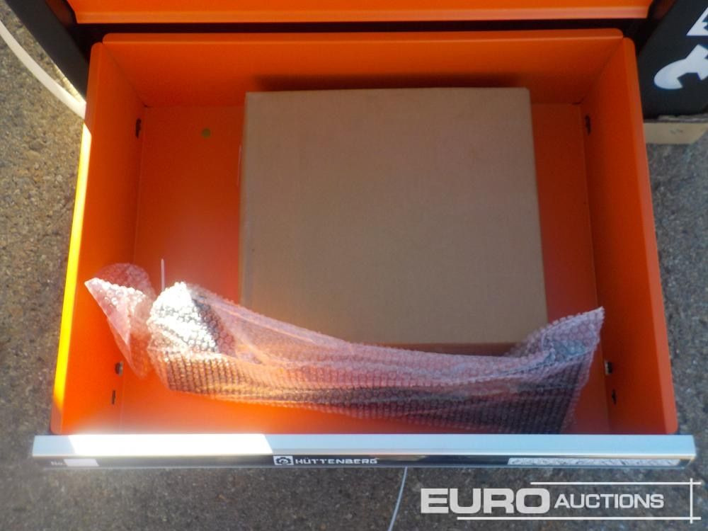 Trang thiết bị xưởng Unused Huttenberg Tools Trolley, 220Pcs, Complete with Tools, 6 Drawers  / Carro Porta Herramientas Completo, 6 Cajones: hình 12