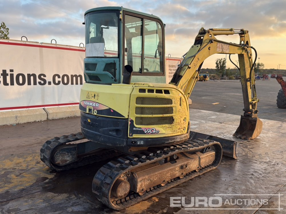 Yanmar ViO50-U - Máy xúc mini: hình 5 Yanmar ViO50-U - Máy xúc mini: hình 5