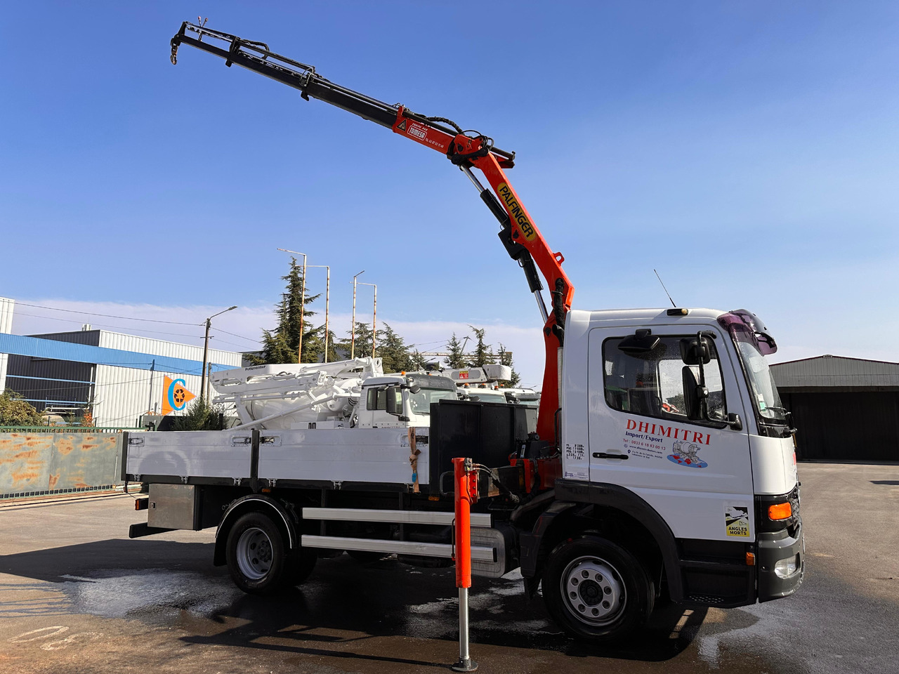 Camion bénne Mercedes Benz MP1 CR-092-BP - Xe ben, Xe cẩu tự hành: hình 3 Camion bénne Mercedes Benz MP1 CR-092-BP - Xe ben, Xe cẩu tự hành: hình 3