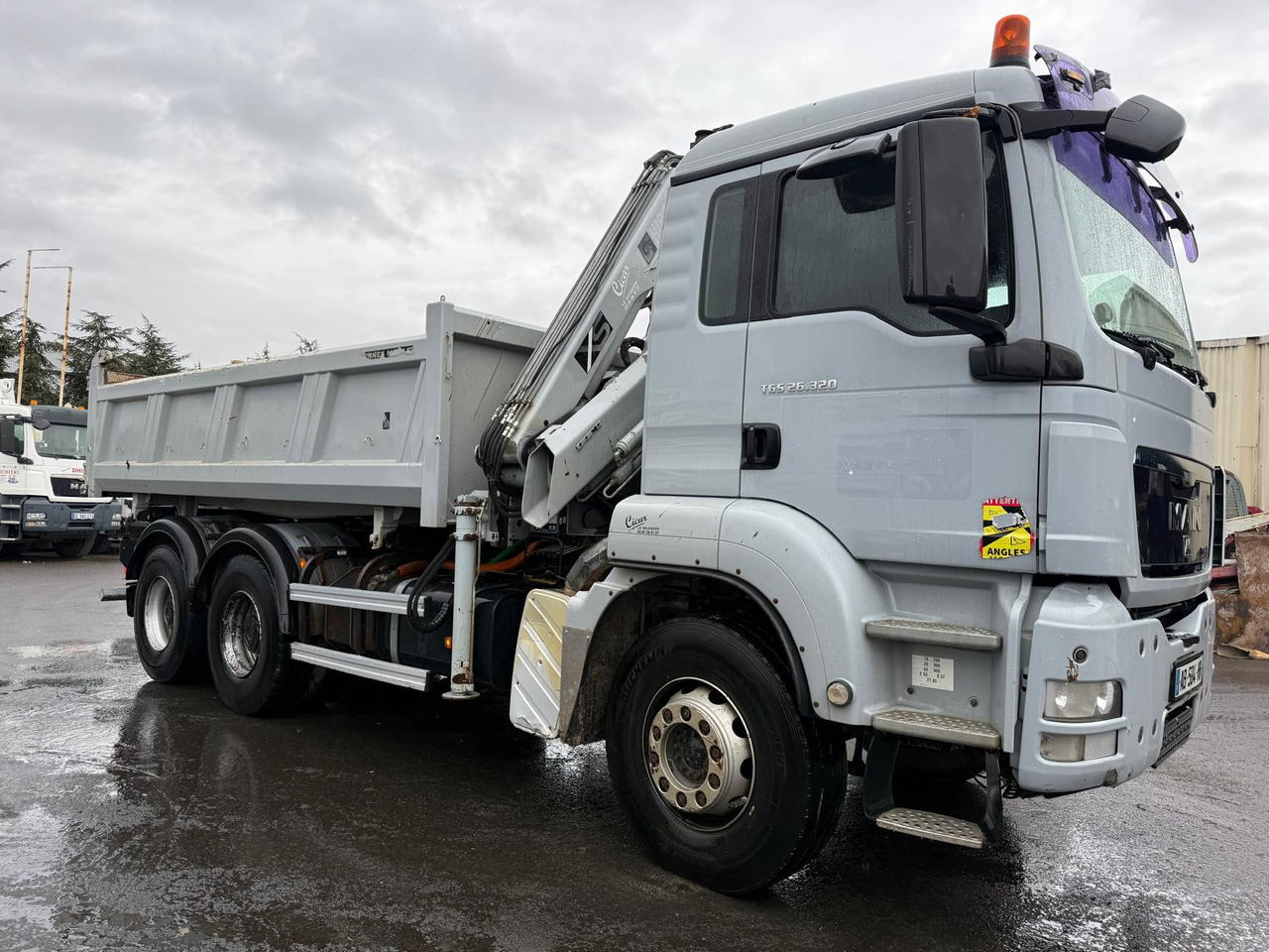 Camion porteur grue bi-benne MAN TGS 26.320 AB-504-HR - Xe ben, Xe cẩu tự hành: hình 3 Camion porteur grue bi-benne MAN TGS 26.320 AB-504-HR - Xe ben, Xe cẩu tự hành: hình 3