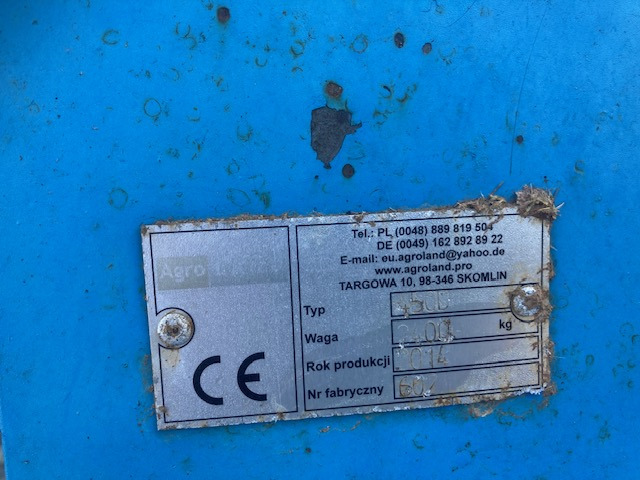 Agroland Kurzscheibenegge Heavy 4,50m - Bừa đĩa: hình 2 Agroland Kurzscheibenegge Heavy 4,50m - Bừa đĩa: hình 2