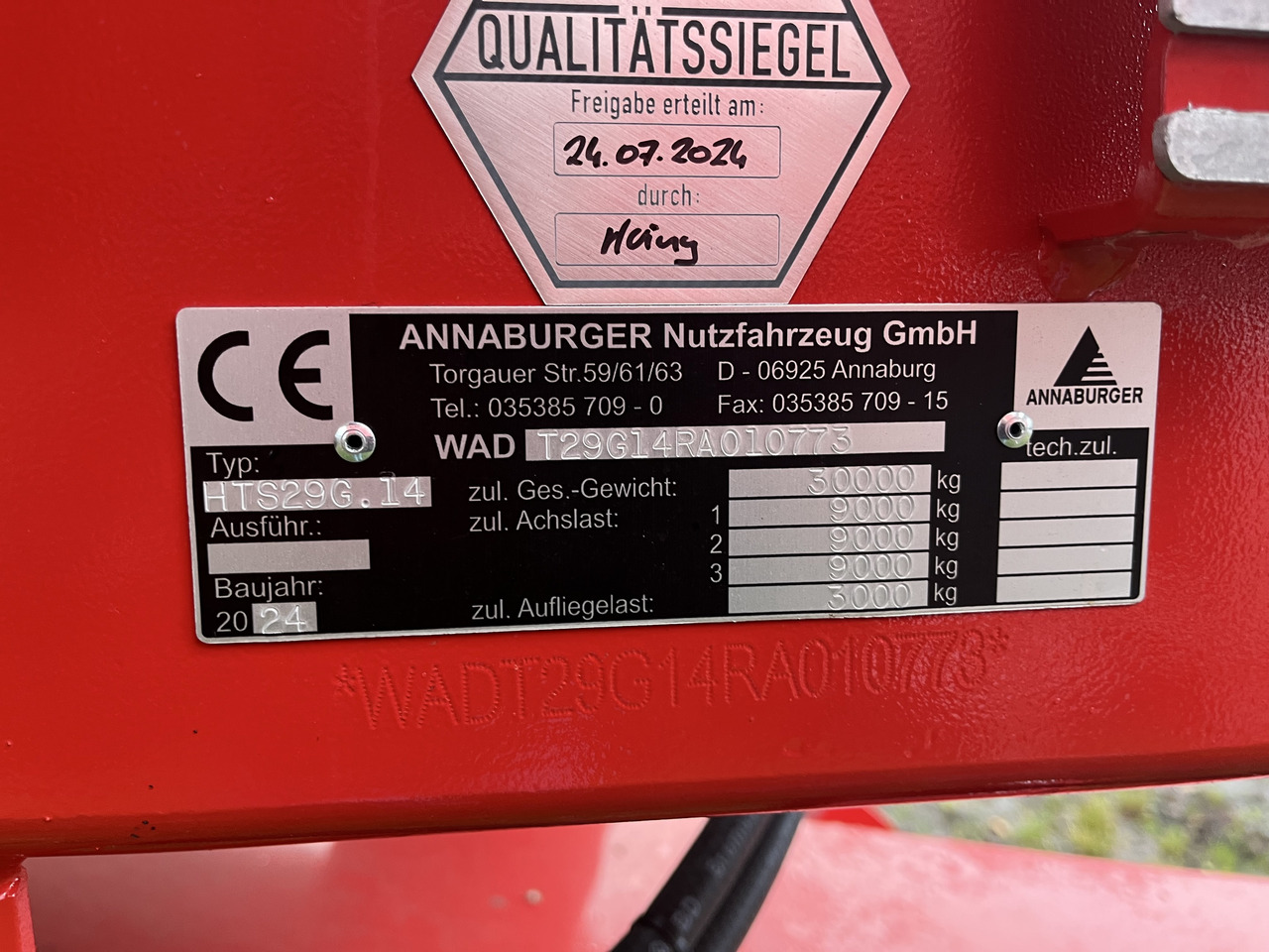 Annaburger HTS29G.14 PA - Xe ben: hình 2 Annaburger HTS29G.14 PA - Xe ben: hình 2