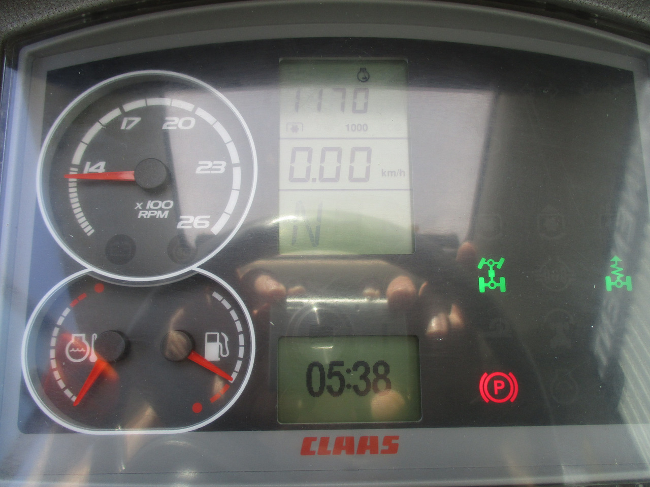 Claas Arion 640 Cebis - Máy cày: hình 2 Claas Arion 640 Cebis - Máy cày: hình 2