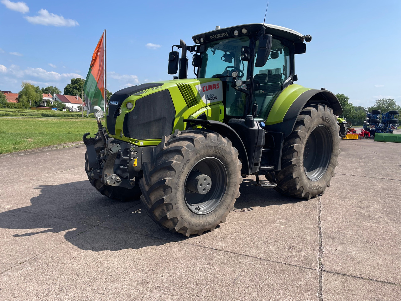 Claas Axion 870 CMATIC - Máy cày: hình 1 Claas Axion 870 CMATIC - Máy cày: hình 1
