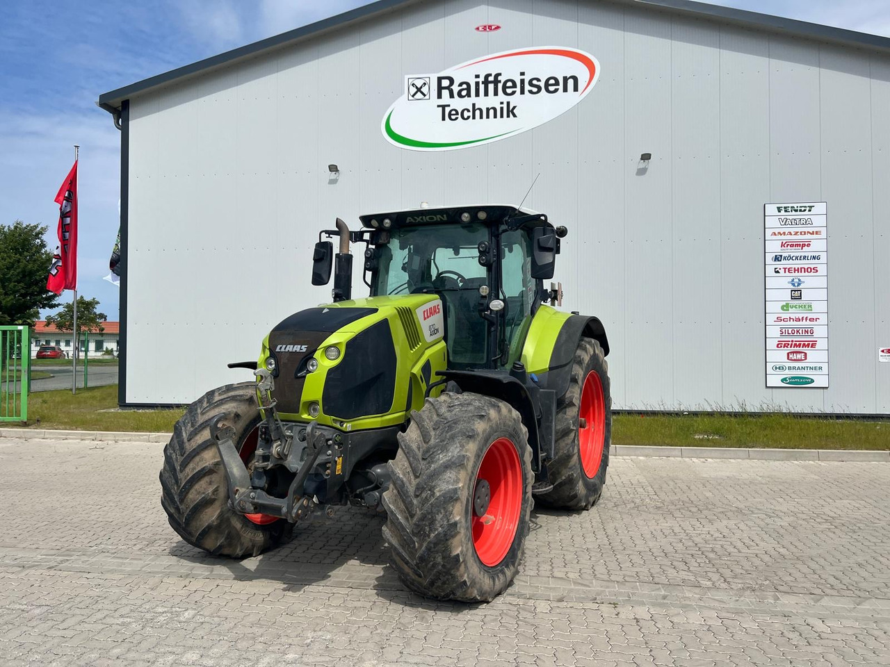 Claas Axion 870 CMatic - Máy cày: hình 1 Claas Axion 870 CMatic - Máy cày: hình 1