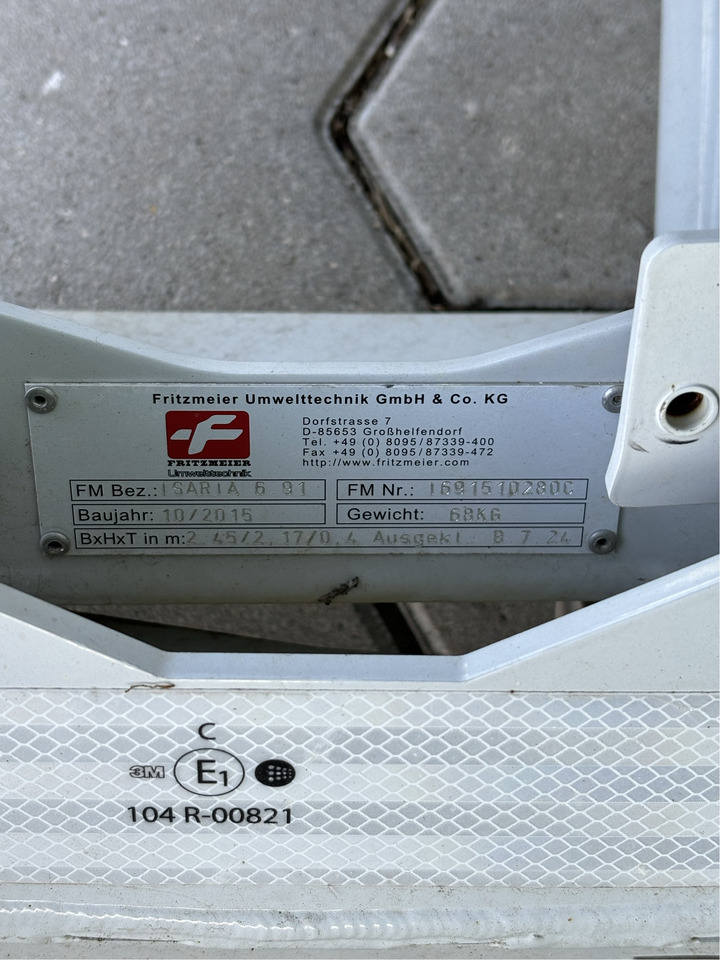 Claas Crop Sensor Isaria Frontanbau - Máy cày: hình 2 Claas Crop Sensor Isaria Frontanbau - Máy cày: hình 2