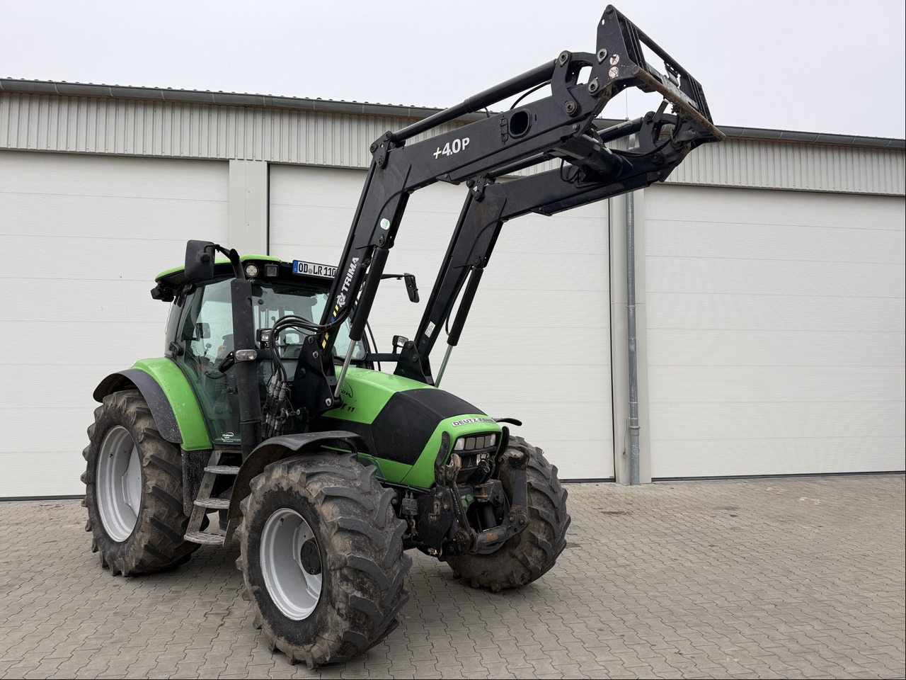 Deutz-Fahr K110 - Máy cày: hình 1 Deutz-Fahr K110 - Máy cày: hình 1
